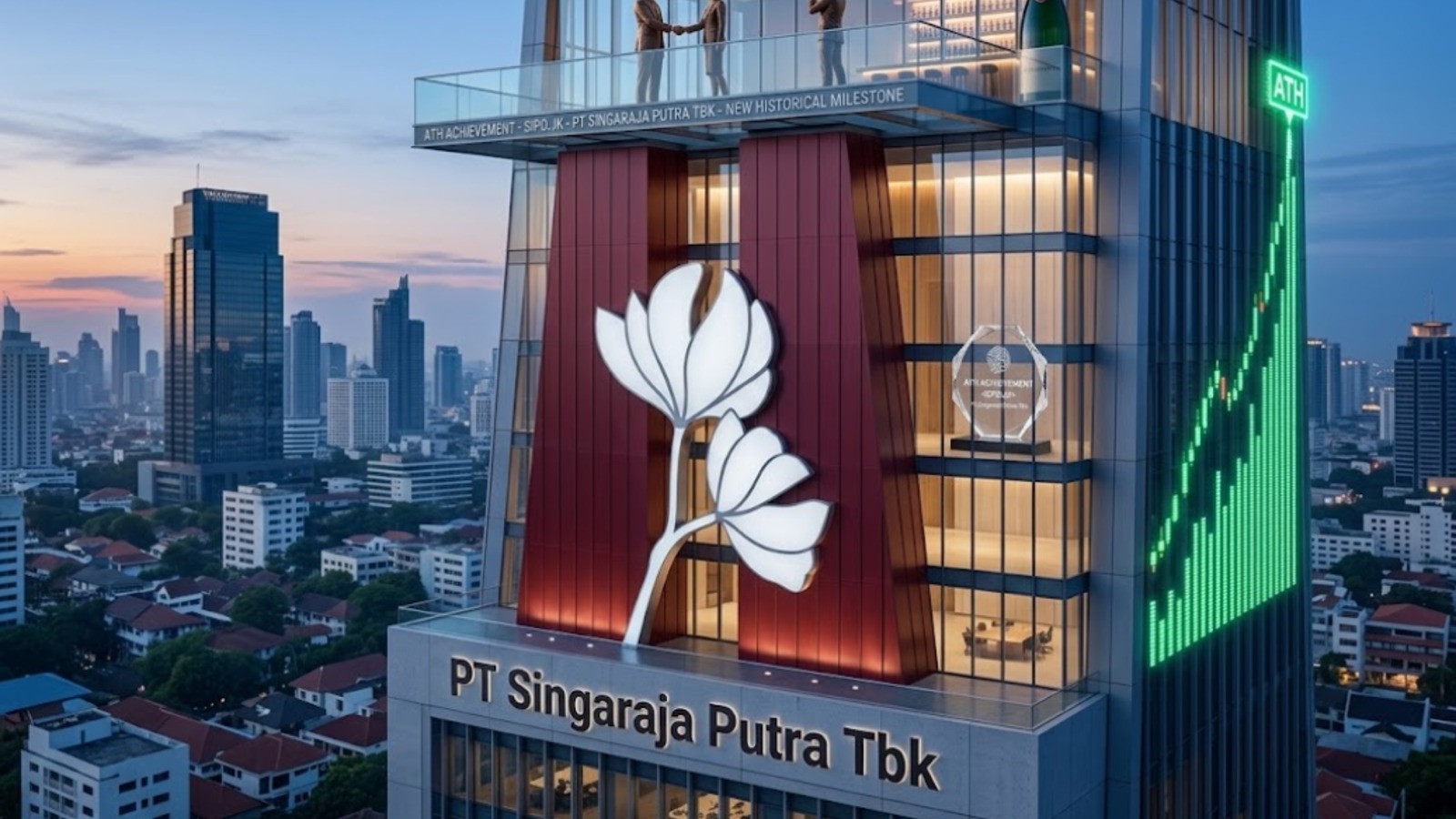 Saham SINI Cetak All Time High, Tembus Rp14.900 Imbas Ekuitas Berbalik Positif